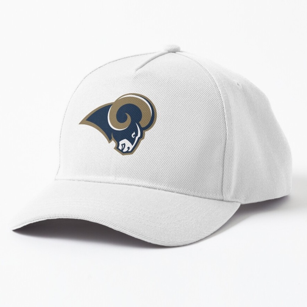 NFL - St. Louis (LA) Rams Hat, Vintage Logo in White